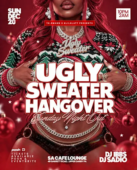 UGLY SWEATER HANGOVER | SUNDAY NIGHT OUT