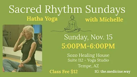 Sacred Rhythm Sundays: Hatha Yoga