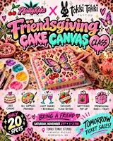 Friendsgiving Cake Canvas