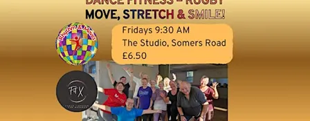 ✨FRIDAY FEEL-GOOD DANCE FITNESS – RUGBY✨