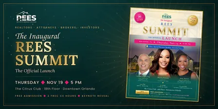 The Inaugural REES Summit: The Official Launch