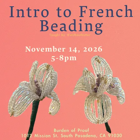 Intro to French Beading