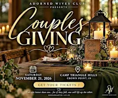 CouplesGiving 26’ Two are better than one Date Night