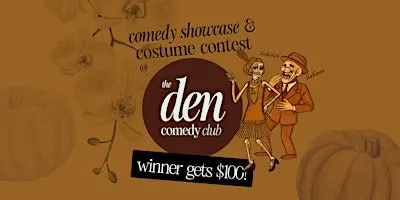 HALLOWEEN Comedy & Costume Contest in a Speakeasy: Friday 9pm