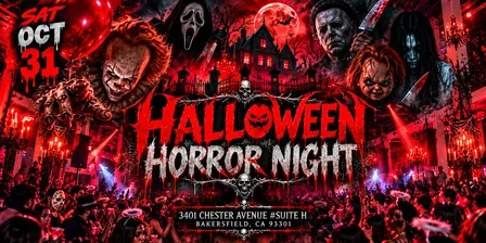 HALLOWEEN HORROR NIGHT  @ THE ICE HOUSE BAKERSFIELD FREE RSVP 18+
