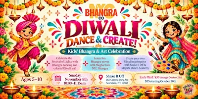Bhangra Co Diwali Dance & Create: Kids’ Dance & Art Celebration