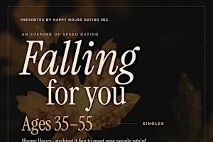 Falling for You  Speed Dating Ages 35-55@Winks Eatery (London)