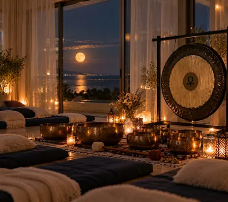 Cold Full Moon Sound Healing 90M The Art of Letting Go | A Year-End Journey