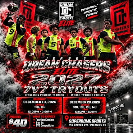 2027 DREAM CHASERS 7V7 TRYOUTS