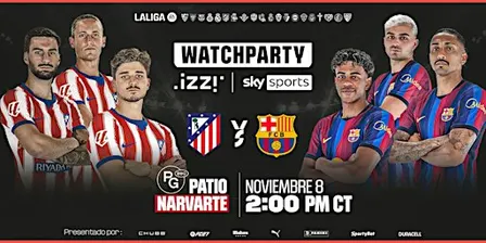 Atlético de Madrid vs FC Barcelona en Ciudad de México
