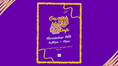 Games Night Meetup - Bilingual Edition ! - November 4th