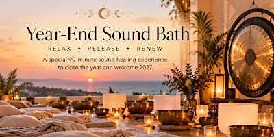 A Special 90-Minute Sound Healing Experience to Welcome 2027 w Venus Gong