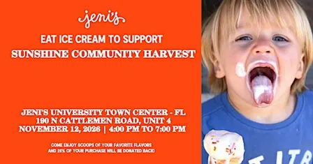 Giveback Event - Ice Cream Social Fundraiser at Jeni’s Ice Creams