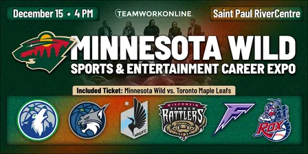 2026 Minnesota Wild Sports & Entertainment Career Expo