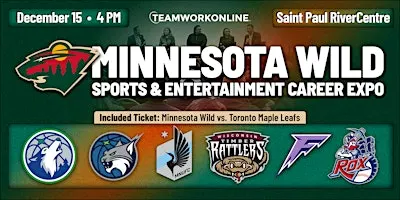 2026 Minnesota Wild Sports & Entertainment Career Expo