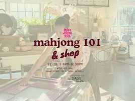 Mahjong 101 at Wild Iris Home