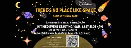 There’s No Place Like Space - Kids Event 15 NOV
