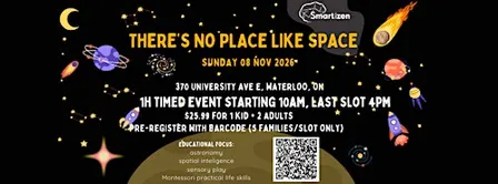 There’s No Place Like Space - Kids Event 08 NOV