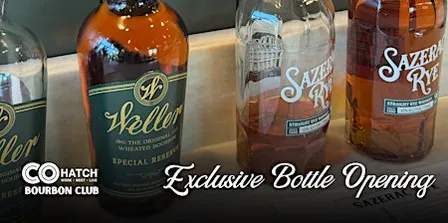 COhatch Bourbon Club: Rare Bottle Opening