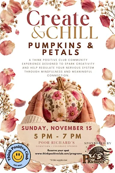 Create & Chill : Pumpkin & Petals