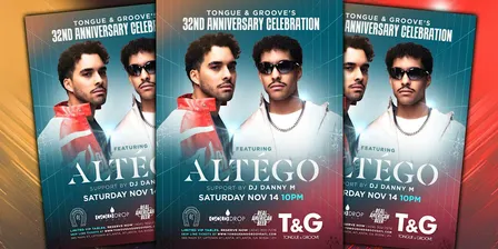 T&Gs 32nd Year Anniversary Party Feat. ALTEGO