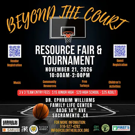 Beyond The Court:  Resource Fair & Tournament