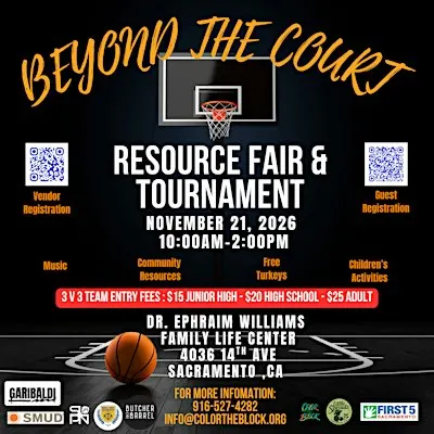Beyond The Court:  Resource Fair & Tournament