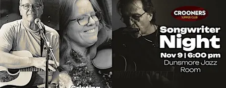 Songwriter Night: Hosted by Tom Peschges with Tim Fast & Cristina Seaborn