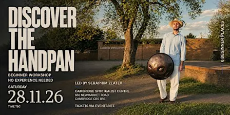 Discover The Handpan - Beginners Handpan Workshop | Cambridge