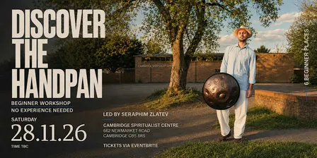 Discover The Handpan - Beginners Handpan Workshop | Cambridge