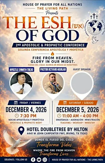 2nd Conference: THE ESH OF GOD (אֵשׁ) —THE FIRE OF GOD.