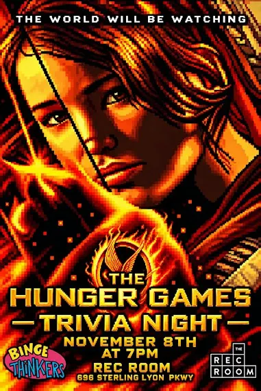 Hunger Games Trivia At Rec Room