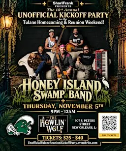 Unofficial Tulane Reunion Kickoff Party!