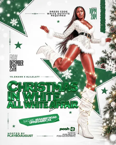 CHRISTMAS IN WHITE | THE ALL WHITE AFFAIR