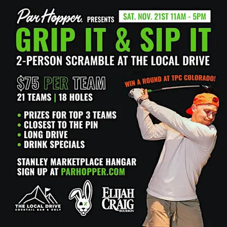 ParHopper 2-Person Golf Scramble Sponsored By Elijah Craig