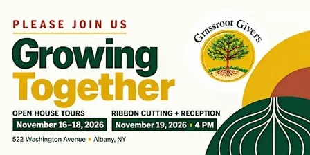 Growing Together: Grassroot Givers Open House & Ribbon Cutting