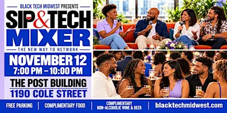 Sip & Tech Mixer — St. Louis Edition Nov 12th