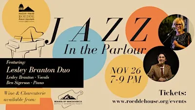 Jazz in the Parlour: Lesley Branton Duo