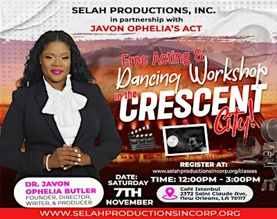 SELAH PRODUCTIONS, INC.'S PERFORMING ARTS PROGRAM IN NEW ORLEANS, LA.
