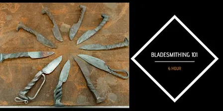 Bladesmithing 101: Forge a Railroad Spike Knife