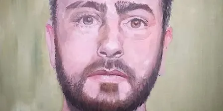 Portrait Drawing from a model