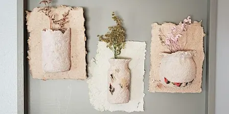 Happy Little Vessels - Pulping and Sculpting Series