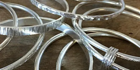 Beginners Silver Bangle