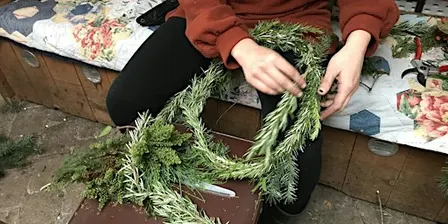 Solstice Wreath Making