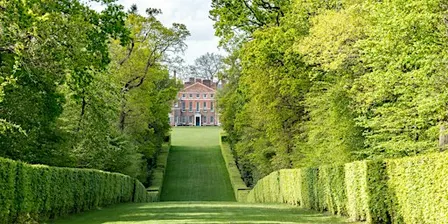 Spectacular 18th  century landscape garden with statues and temples