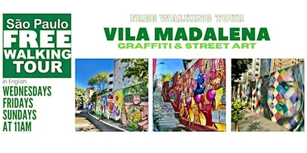 SP Free Walking Tour - VILA MADALENA (English)