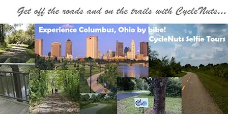 LOL in Columbus  - a Smart-guided Long One-way Loop Bikeway Cycling Tour
