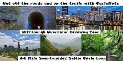 LOL on the Pittsburgh Montour Trail  - a Smart-guided DT or OT Bikeway Tour