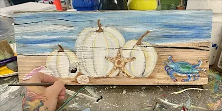 Beach Pumpkins: Pasadena, Twain’s with Artist Katie Detrich!