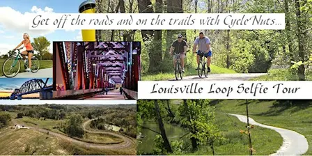 Tour the Louisville Loop, KY - a  Smart-guided Bikeway Selfie Cycle Tour